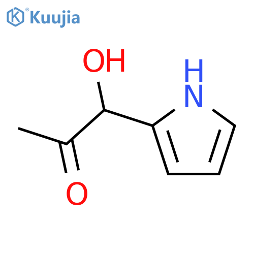 1-hydroxy-1-(1H-pyrrol-2-yl)-2-Propanone structure