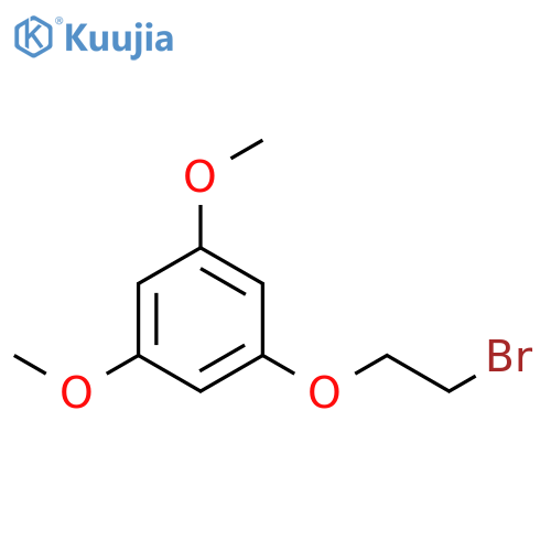 Benzene, 1-(2-bromoethoxy)-3,5-dimethoxy- structure