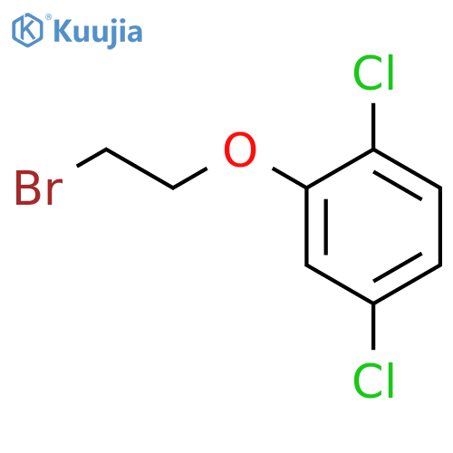 2-(2-bromoethoxy)-1,4-dichlorobenzene structure