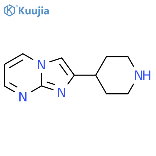 4-{Imidazo[1,2-A]pyrimidin-2-YL}piperidine structure
