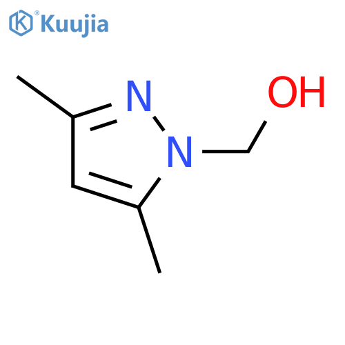 (3,5-Dimethyl-1H-pyrazol-1-yl)methanol structure