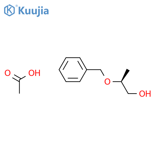 1-PROPANOL, 2-(PHENYLMETHOXY)-, ACETATE, (2S)- structure