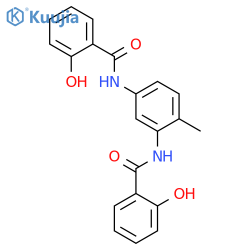 BENZAMIDE, N,N'-(4-METHYL-1,3-PHENYLENE)BIS[2-HYDROXY- structure