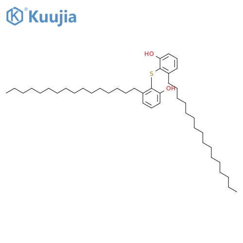 Phenol, thiobis[hexadecyl- structure