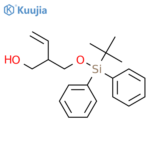 3-BUTEN-1-OL, 2-[[[(1,1-DIMETHYLETHYL)DIPHENYLSILYL]OXY]METHYL]- structure