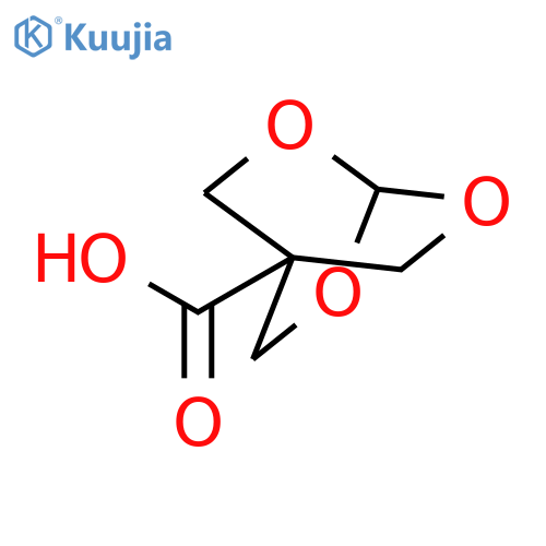 2,6,7-Trioxabicyclo[2.2.2]octane-4-carboxylicacid structure