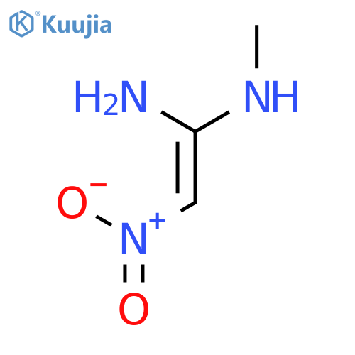 1,1-Ethenediamine, N-methyl-2-nitro- structure