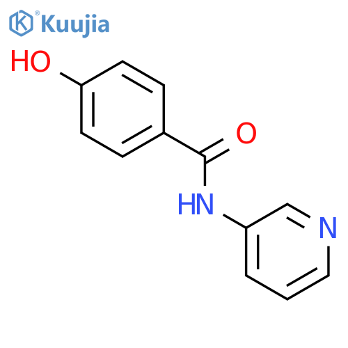 4-hydroxy-N-(pyridin-3-yl)benzamide structure