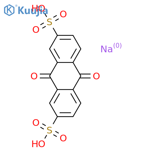 Anthraquinone-2,7-disulfonic Acid Disodium Salt structure