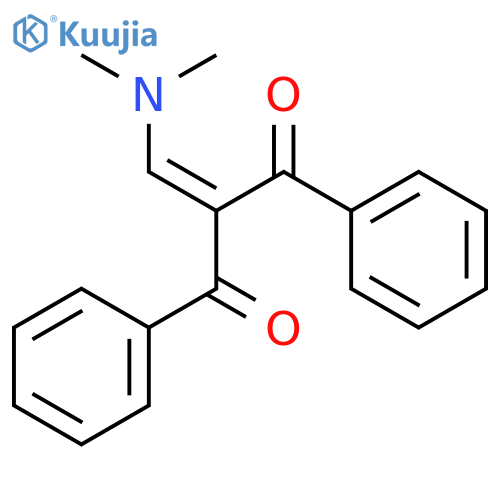 1,3-Propanedione, 2-[(dimethylamino)methylene]-1,3-diphenyl- structure