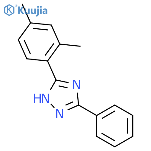 5-(2,4-dimethylphenyl)-3-phenyl-1H-1,2,4-triazole structure