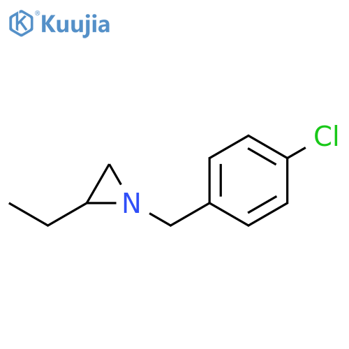 AZIRIDINE, 1-[(4-CHLOROPHENYL)METHYL]-2-ETHYL- structure