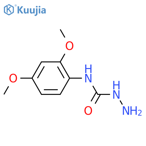 N-(2,4-Dimethoxyphenyl)-1-hydrazinecarboxamide structure