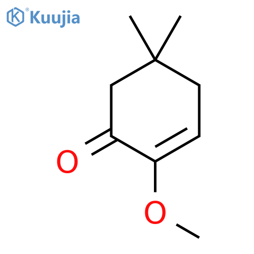 2-Methoxy-5,5-dimethylcyclohex-2-enone structure