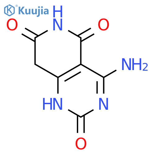 Pyrido[4,3-d]pyrimidine-2,5,7(1H,6H,8H)-trione, 4-amino- structure