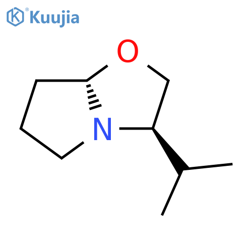 Pyrrolo[2,1-b]oxazole, hexahydro-3-(1-methylethyl)-, (3R,7aS)- structure