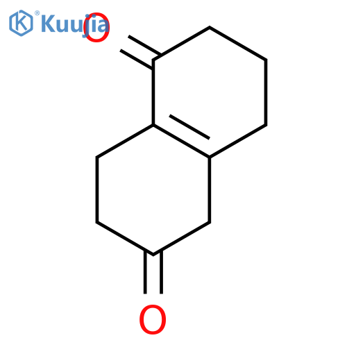 3,4,7,8-tetrahydronaphthalene-1,6(2H,5H)-dione structure