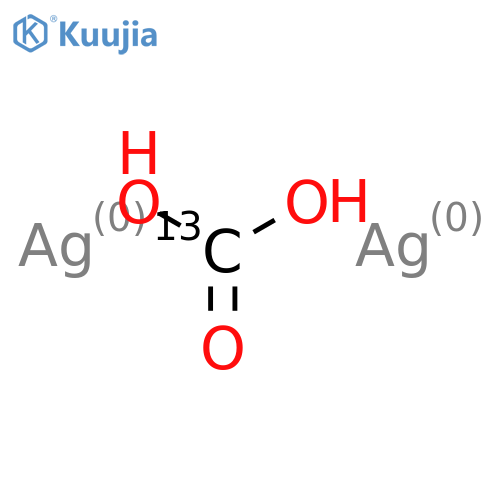 Silver carbonate-13C structure