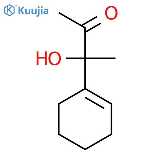 2-BUTANONE, 3-(1-CYCLOHEXEN-1-YL)-3-HYDROXY- structure