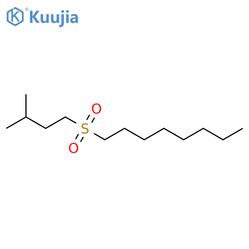 Octane, 1-[(3-methylbutyl)sulfonyl]- structure