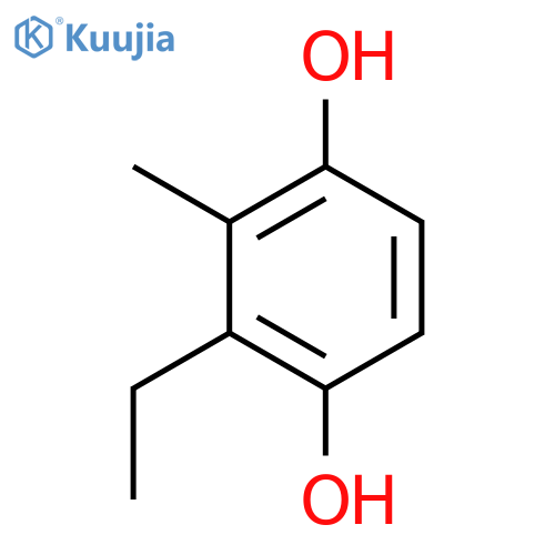 1,4-Benzenediol, ethylmethyl- structure