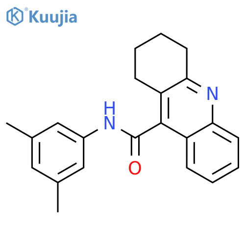 9-Acridinecarboxamide, N-(3,5-dimethylphenyl)-1,2,3,4-tetrahydro- structure