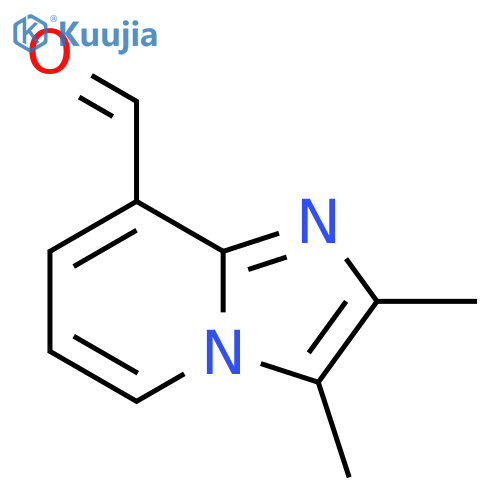 2,3-dimethyl-Imidazo[1,2-a]pyridine-8-carboxaldehyde structure