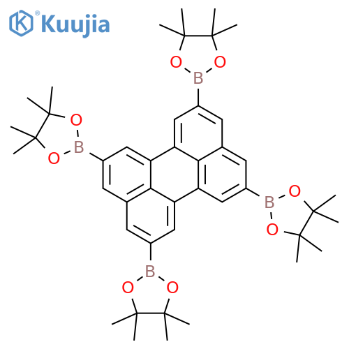 perylene-2,5,8,11-(Bpin)4 structure