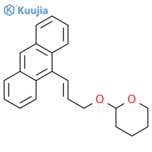 2H-Pyran, 2-[[(2E)-3-(9-anthracenyl)-2-propenyl]oxy]tetrahydro- structure