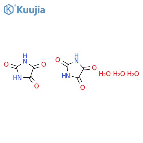 2,4,5-Imidazolidinetrione,hydrate (2:3) structure