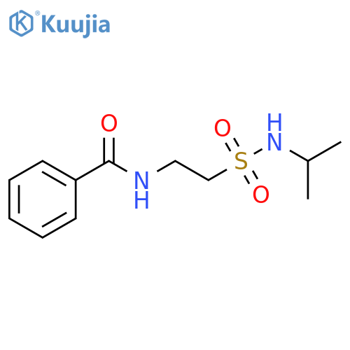 N-{2-(propan-2-yl)sulfamoylethyl}benzamide structure