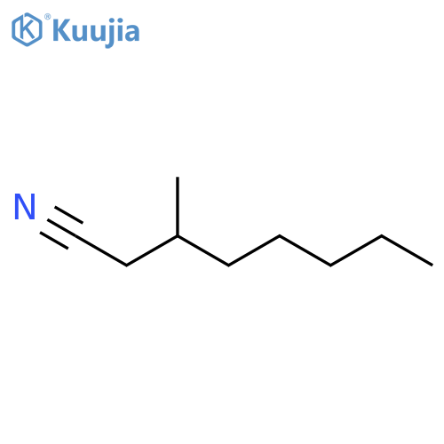 Octanenitrile,3-methyl- structure