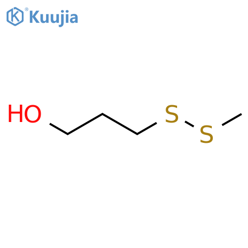 1-PROPANOL, 3-(METHYLDITHIO)- structure