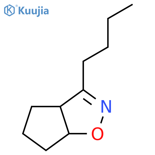 4H-Cyclopent[d]isoxazole, 3-butyl-3a,5,6,6a-tetrahydro- structure