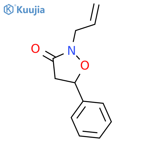 3-Isoxazolidinone, 5-phenyl-2-(2-propenyl)- structure