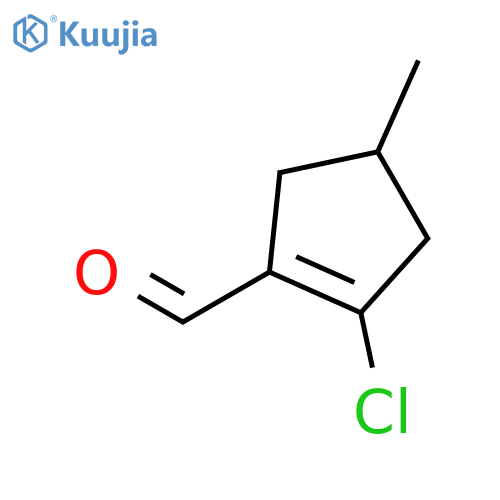 1-CYCLOPENTENE-1-CARBOXALDEHYDE, 2-CHLORO-4-METHYL- structure