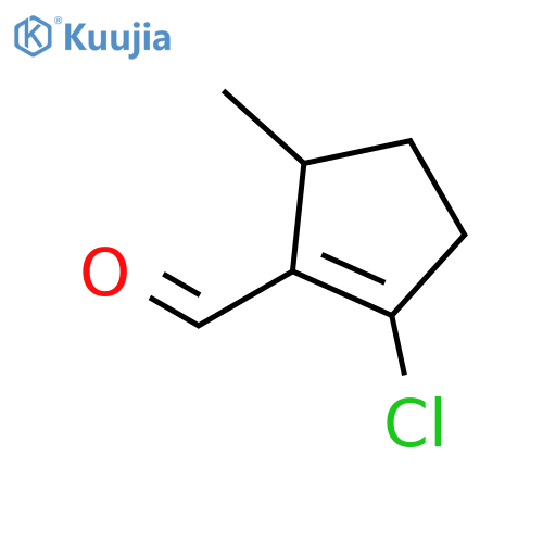 1-Cyclopentene-1-carboxaldehyde, 2-chloro-5-methyl- structure