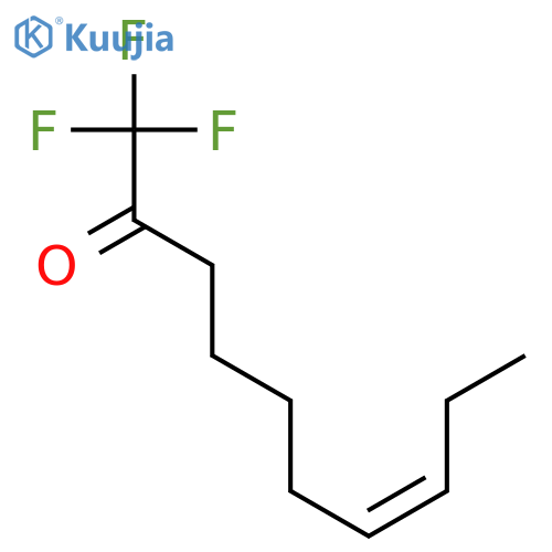 7-DECEN-2-ONE, 1,1,1-TRIFLUORO-, (7Z)- structure