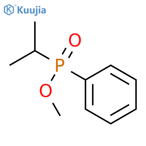 Phosphinic acid, (1-methylethyl)phenyl-, methyl ester structure