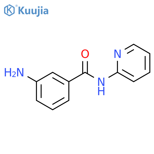3-amino-N-(pyridin-2-yl)benzamide structure