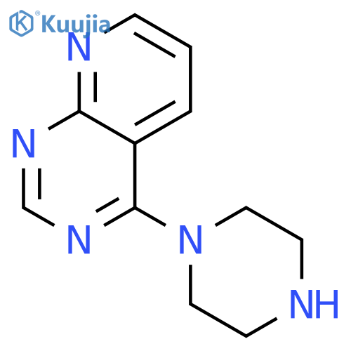 4-(piperazin-1-yl)pyrido2,3-dpyrimidine structure