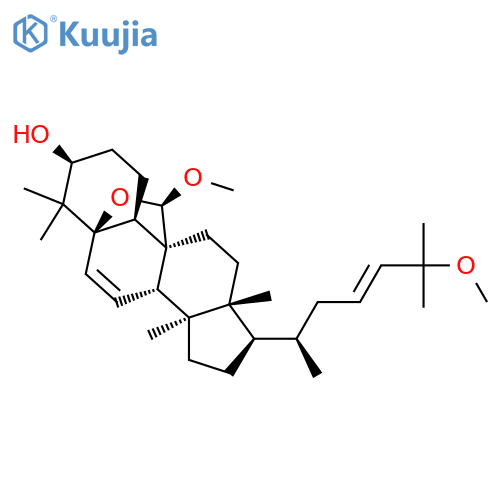 5,19-Epoxy-19,25-dimethoxycucurbita-6,23-dien-3-ol structure