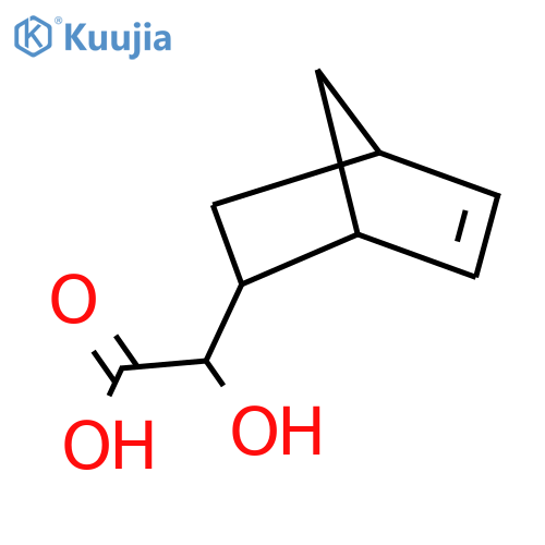 2-{bicyclo2.2.1hept-5-en-2-yl}-2-hydroxyacetic acid structure