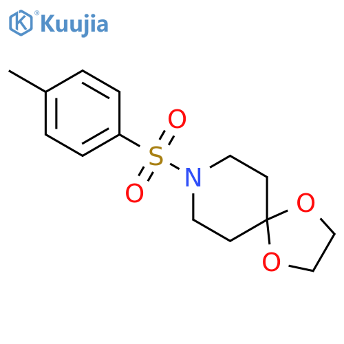 8-[(4-Methylbenzene)sulfonyl]-1,4-dioxa-8-azaspiro[4.5]decane structure