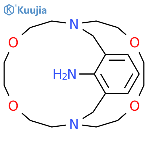 4,7,13,16-TETRAOXA-1,10-DIAZATRICYCLO[8.8.7.120,24]HEXACOSA-20(26),21,23-TRIEN-26-AMINE structure