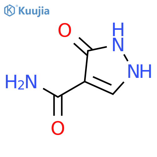 1H-PYRAZOLE-4-CARBOXAMIDE, 2,3-DIHYDRO-3-OXO- structure