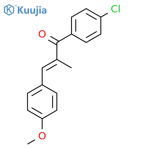 2-PROPEN-1-ONE, 1-(4-CHLOROPHENYL)-3-(4-METHOXYPHENYL)-2-METHYL- structure