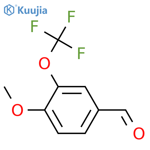 4-Methoxy-3-(trifluoromethoxy)benzaldehyde structure