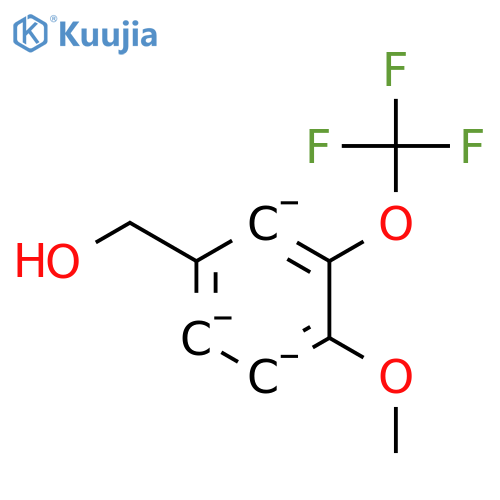 4-Methoxy-3-(trifluoromethoxy)benzyl alcohol structure