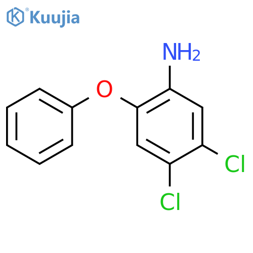 4,5-Dichloro-2-phenoxyaniline structure